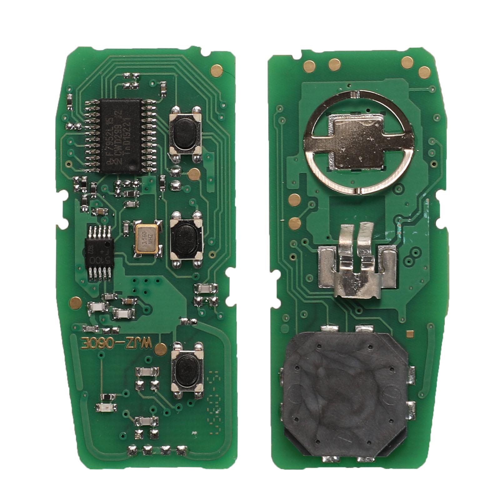 Изображение товара: Kutery 5 шт. 3 кнопки флип складной умный дистанционный ключ-брелок от машины 434 МГц ID46 Pcf7952 чип для Kia K5 FCC:95440-3W600