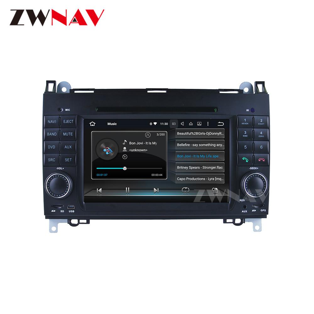 Изображение товара: Автомобильный мультимедийный плеер с экраном на Android 10 для Benz A-class W169 B-class W245 2004-2012 navi автомобильное аудио Радио Стерео IPS головное устройство
