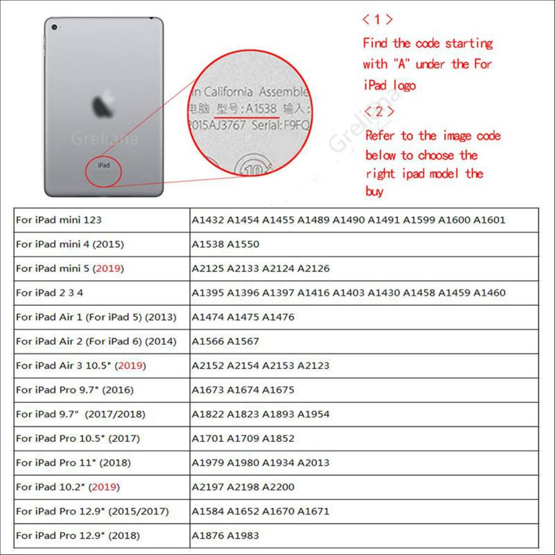 Изображение товара: Чехол для нового ipad 8-го 7-го поколения 10,2 Air 3 10,5 Mini 1 2 3 4 5, умный чехол для iPad 9,7 2017 5-го 2018 Pro 11 2-го 2020 Funda