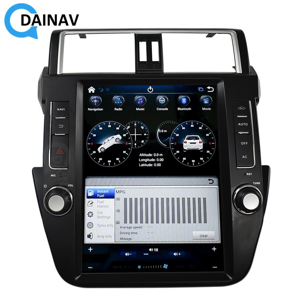 Изображение товара: HD экран Автомобильный мультимедийный DVD видео плеер для TOYOTA Land Cruiser Prado 150 2014 - 2018 автомобильный стерео радио GPS навигация