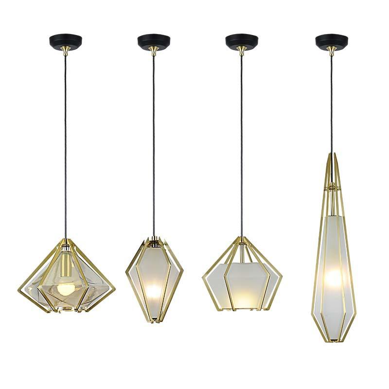 Изображение товара: Винтажная светодиодная люстра со стеклянными шариками, потолочная лампа для кухонного островка, Роскошное дизайнерское украшение для столовой