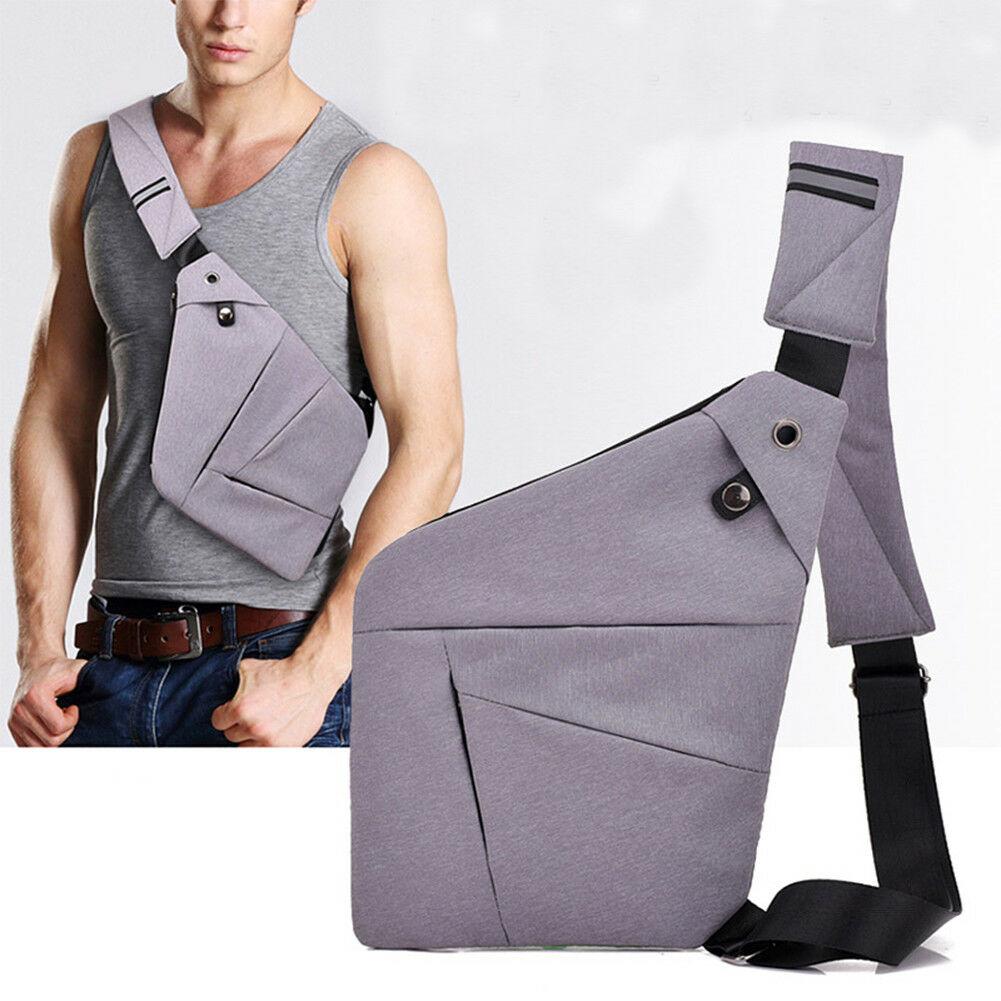Изображение товара: Оксфордская Повседневная нагрудная сумка, мужская сумка с одним плечевым ремнем, дорожная сумка через плечо