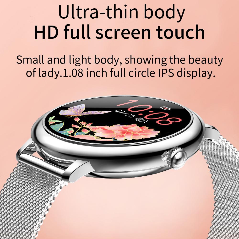 Изображение товара: Смарт-часы женские CF80 с сенсорным экраном, шагомером, для Android и iOS, 2020