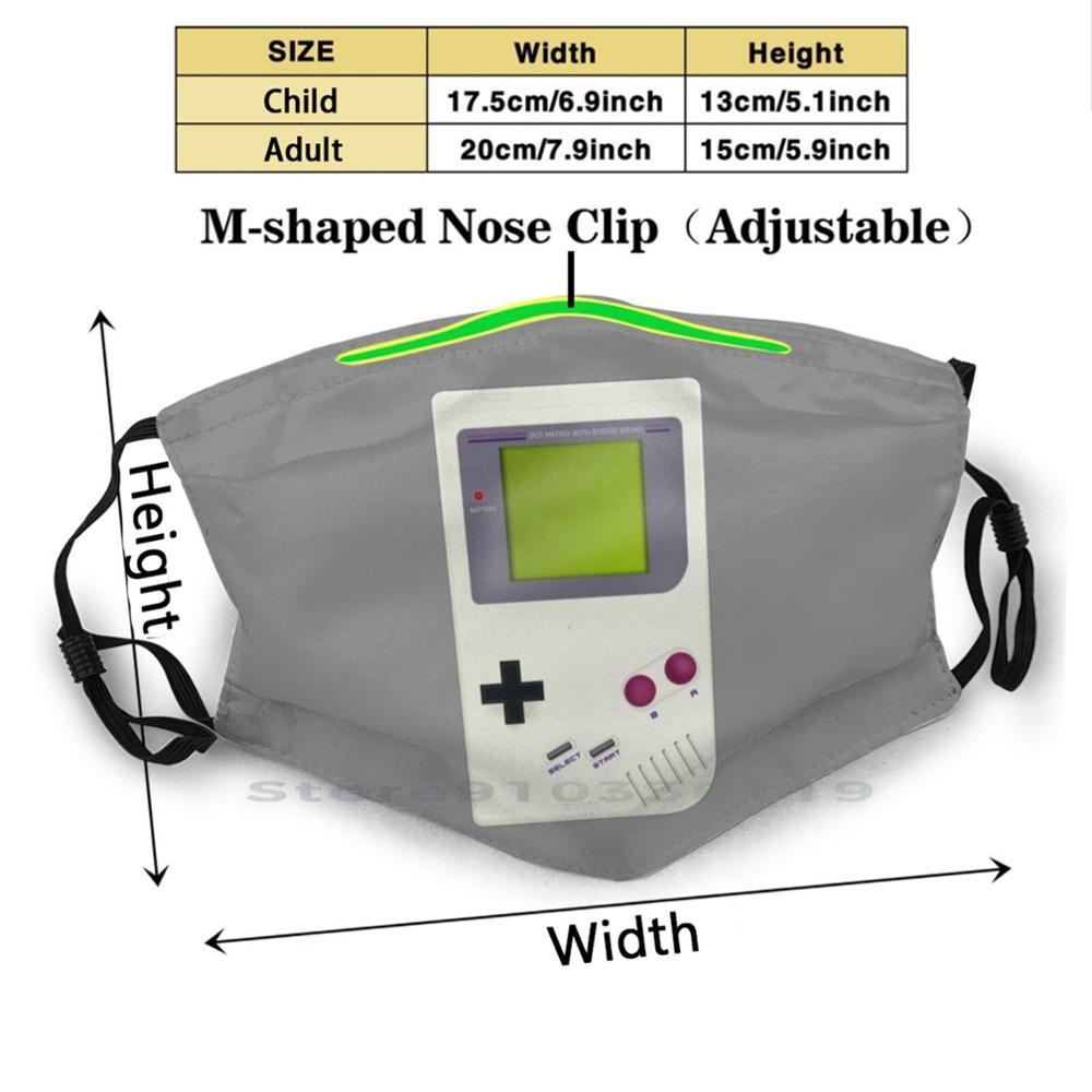 Изображение товара: Маска для лица с фильтром против пыли, Nintendo Gameboy Nes Snes Super Nintendo N64 Gamecube