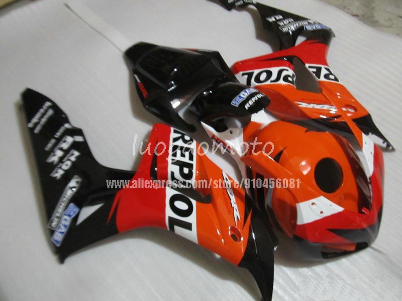 Изображение товара: REPSOL Кузов мотоцикла для HONDA cbr1000 CBR1000 2004 2005 2006 2007 комплект обтекателей под давлением cbr1000rr CBR1000 04-07 # P29W7