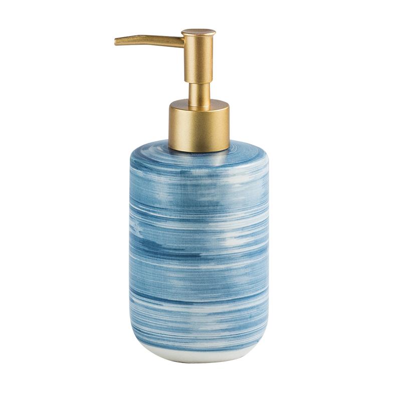 Изображение товара: Скандинавский декор для ванной комнаты, керамический держатель для дезинфицирующего геля, бутылка-дозатор для лосьона, кухонная раковина, диспенсер для мыла, бутылка для жидкого мыла