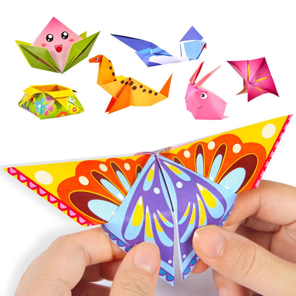 Изображение товара: Трехмерная красочная игрушка для раннего развития оригами ручной работы, подарок для детей