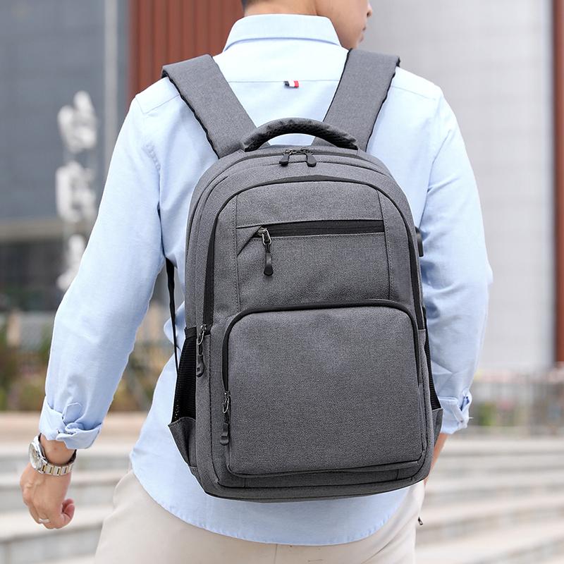 Изображение товара: Школьные ранцы OKKID для мальчиков-подростков, рюкзак для старших классов, водонепроницаемый дорожный портфель с usb-портом для книг для мужчин, школьные портфели