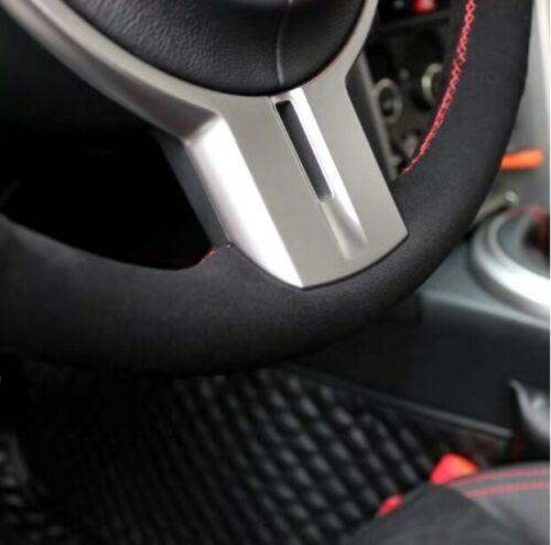 Изображение товара: Обложка на руль для Toyota 86 / 2013-2016 Scion FR-S / 2013-2016 Subaru BRZ, черная замшевая кожаная обложка на руль