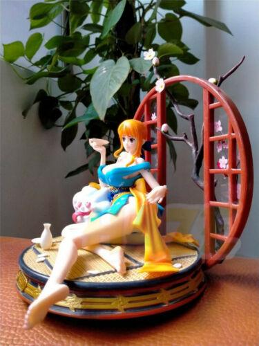 Изображение товара: Аниме One Piece Nami пьяное кимоно версия ПВХ фигурка модель игрушка 31 см Новинка
