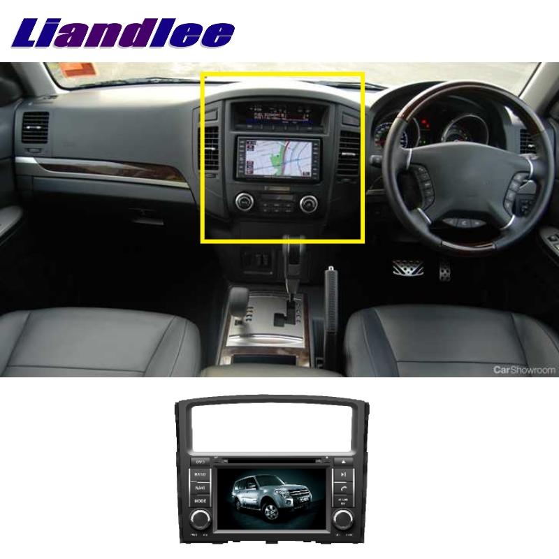 Изображение товара: Автомагнитола LiisLee для Mitsubishi Pajero V97 2006 ~ 2018, мультимедийный ТВ, DVD, GPS, Hi-Fi, радио, стерео, навигация в оригинальном стиле
