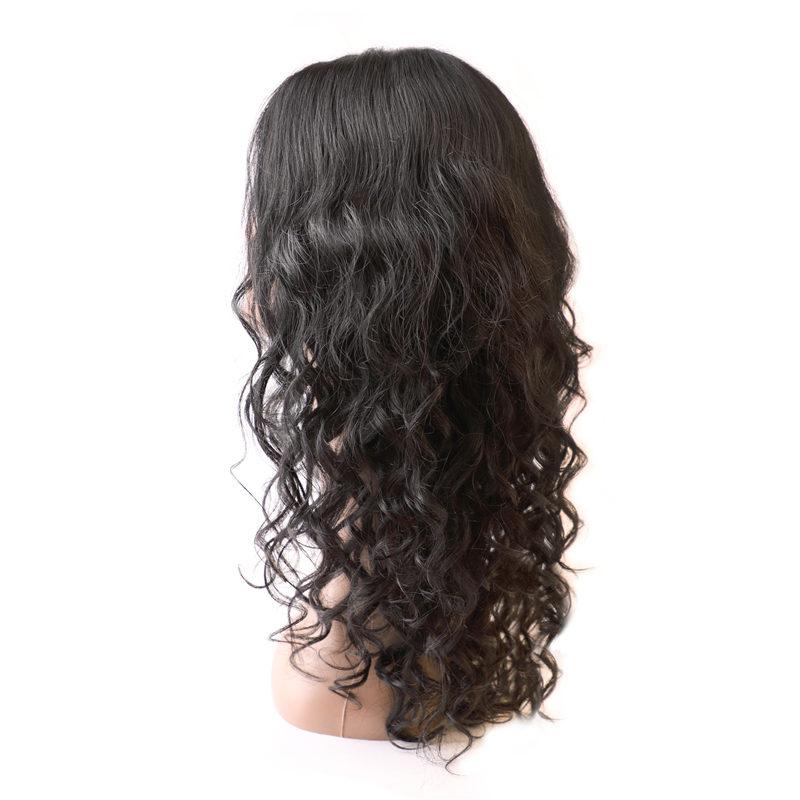 Изображение товара: Парик из натуральных бразильских волос на сетке, 4 х4, 150% дюймов