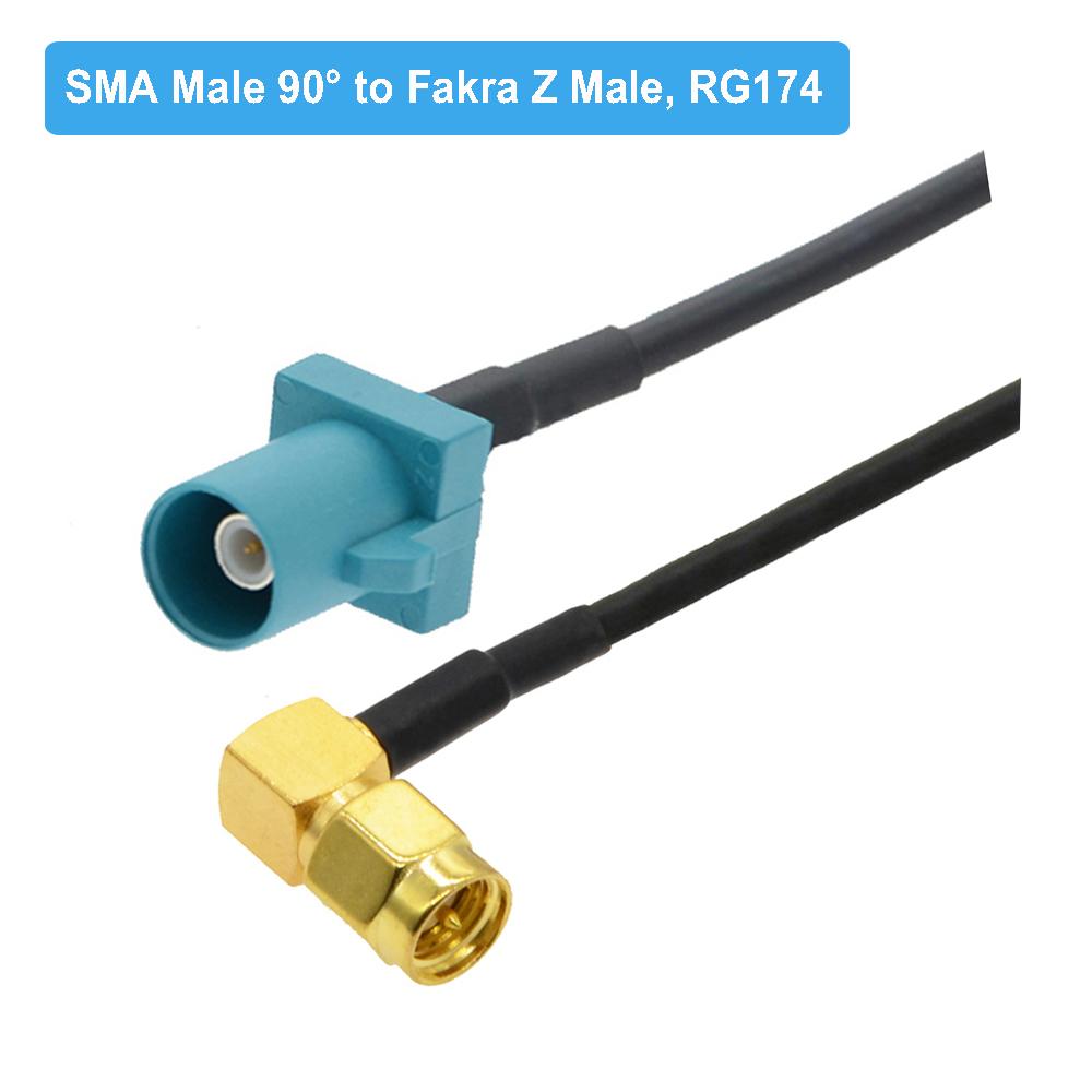 Изображение товара: Коаксиальный кабель Fakra Z (штекер)/SMA (штекер), 1 шт.
