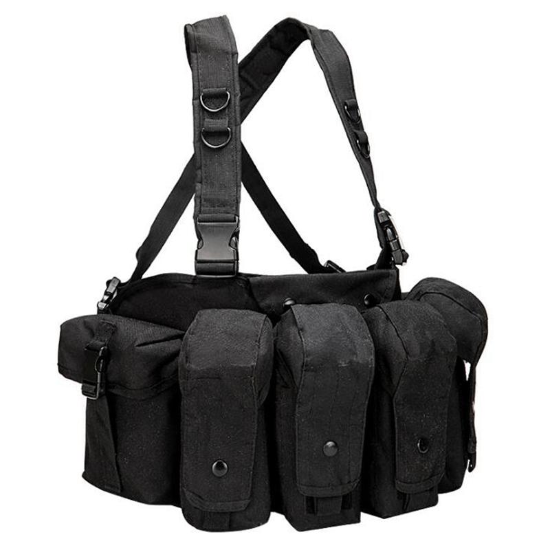 Изображение товара: Outdoor Protective Lightweight Vest Molle Magazine Carrier Airsoft Hunting Vest Outdoor Military Paintball Shooting Vest