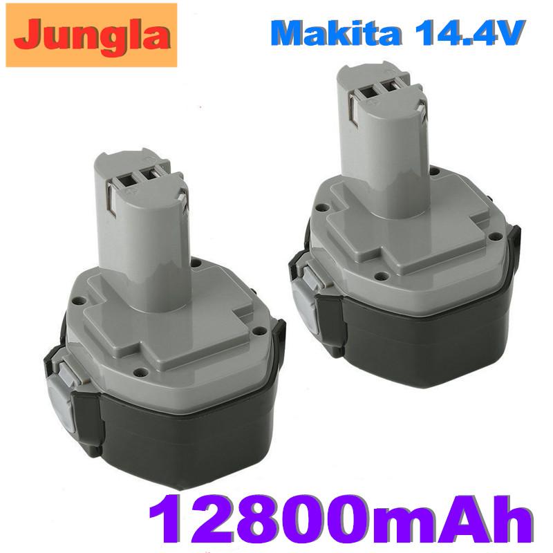 Изображение товара: Оригинальный Ni-MH аккумулятор 14,4 В 12800 мАч для электроинструмента MAKITA 14,4 В Аккумулятор для Makita PA14, 14221420192600-1, 6281D 6280D