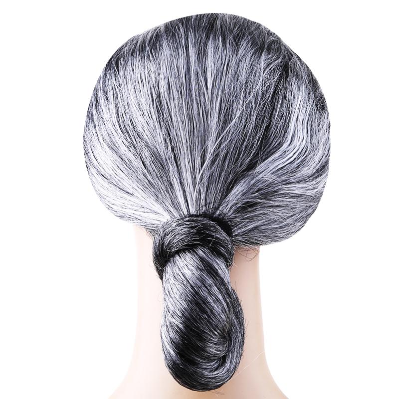 Изображение товара: Парик для пожилых женщин из серебра Рождественское украшение для волос пробы