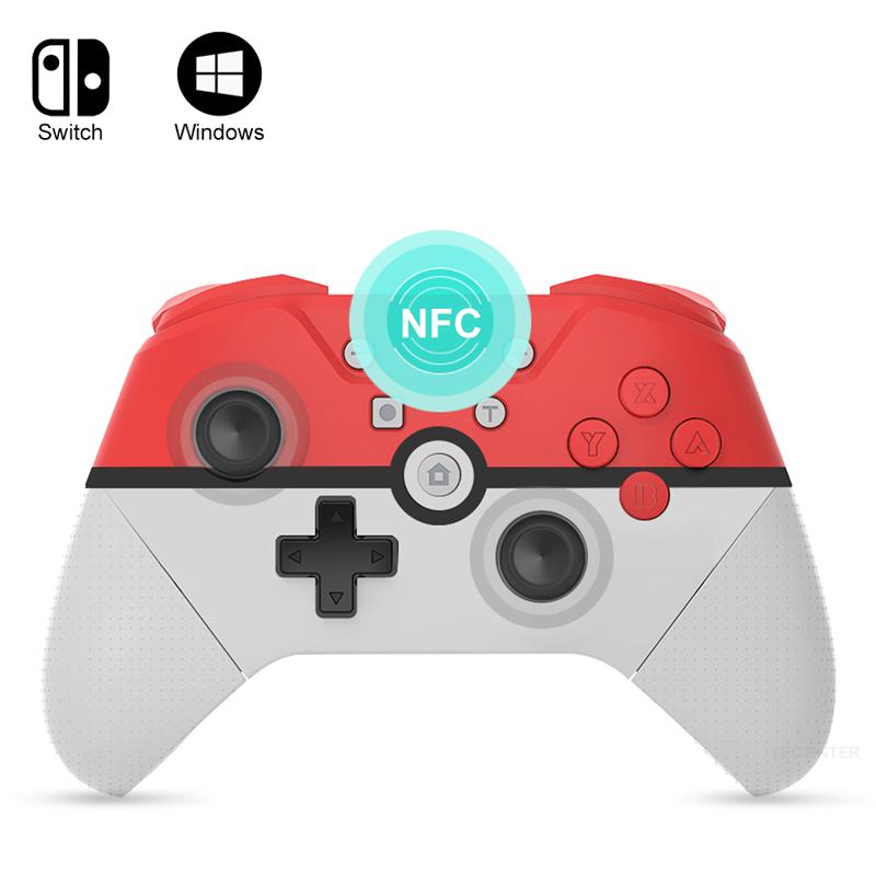 Изображение товара: Поддержка Bluetooth беспроводной геймпад совместимый с Nintendo Switch Pro с NFC NS Pro игровой джойстик для переключателя ПК с NFC 6-осевой