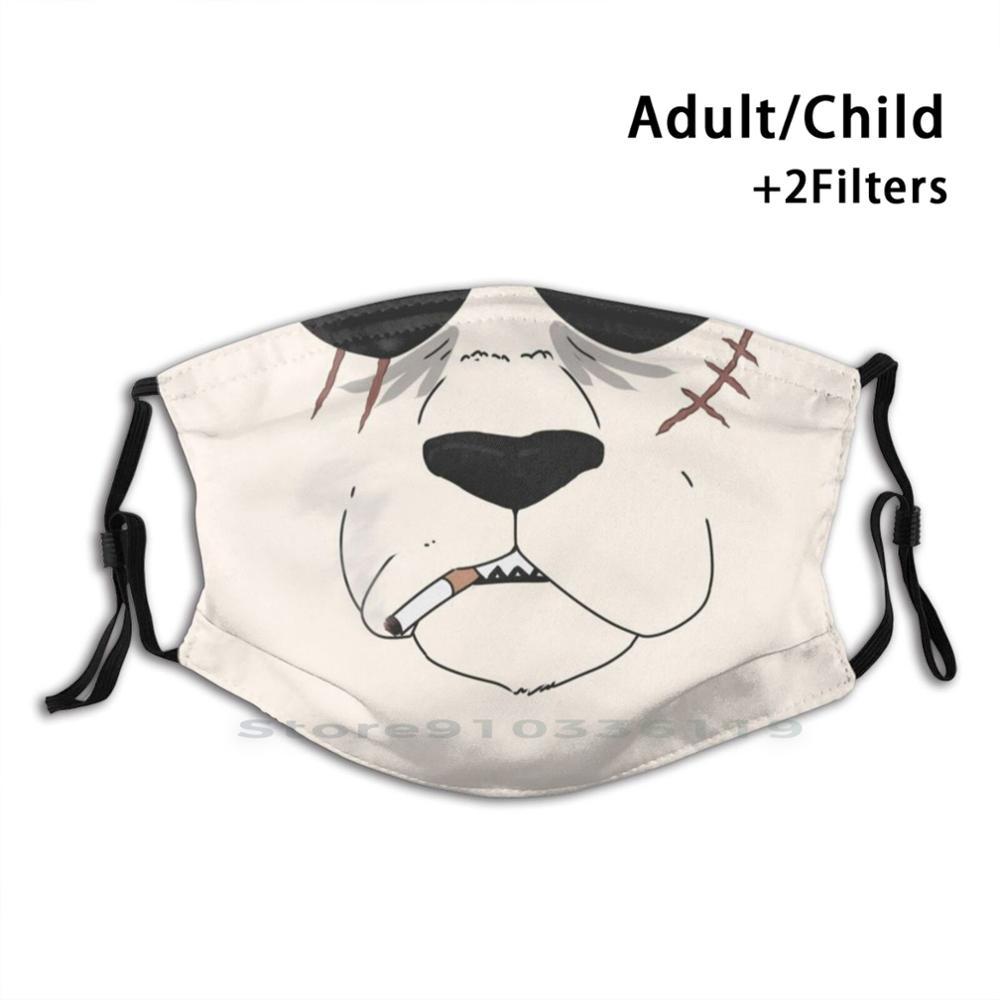 Изображение товара: Гухин мордочка рот для взрослых детей моющаяся забавная маска для лица с фильтром Beastars Gouhin панда Медведь Панда медведь