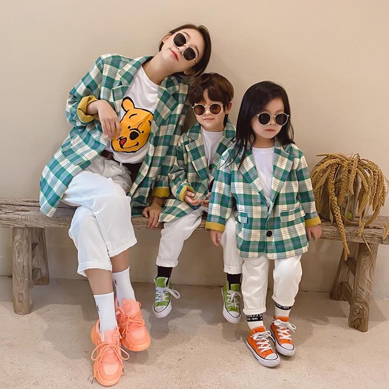 Изображение товара: Новинка 2022, одежда для родителей и детей, одежда для мам и женщин, свежая и свежая корейская модная повседневная куртка для девочек на осень