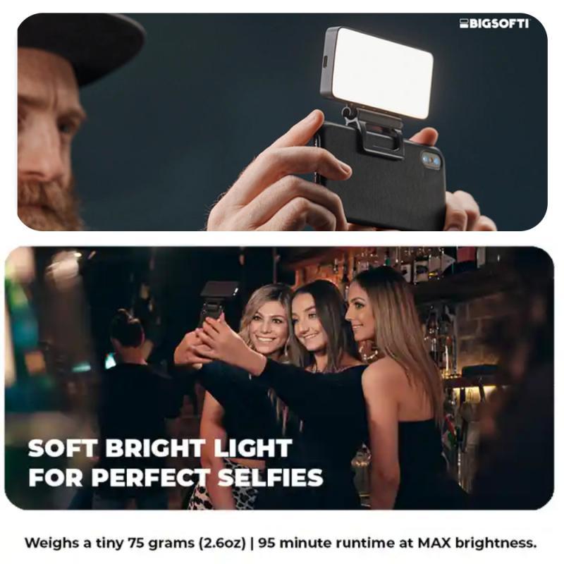 Изображение товара: Мини видео светодиодный светильник портативный заполняющий светильник встроенный аккумулятор для фотостудии и мобильный телефон