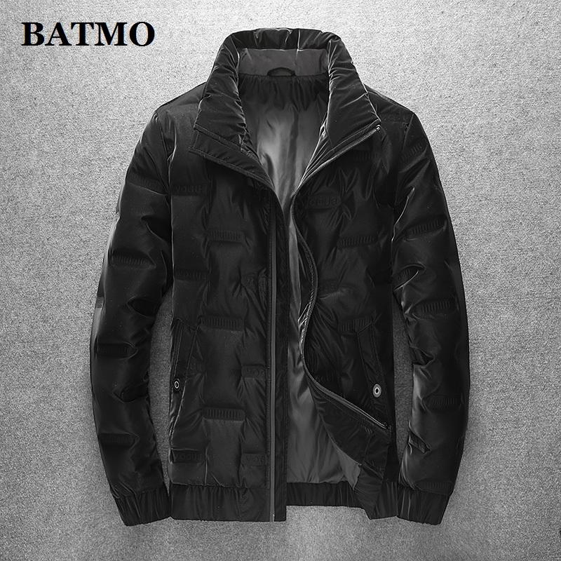 Изображение товара: BATMO 2020 Новое поступление зимние 80% Белые куртки на утином пуху для мужчин, зимнее пальто для мужчин, парки, 669