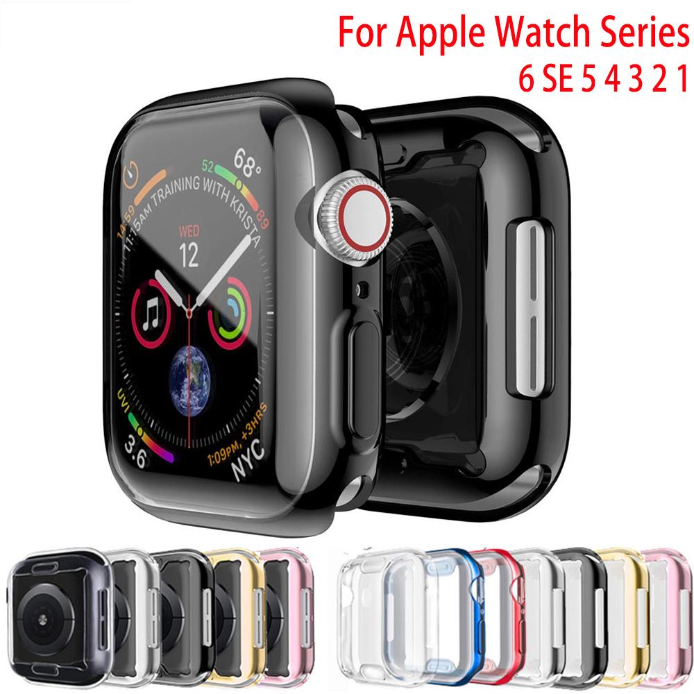 Изображение товара: Защитный чехол для Apple Watch 44 мм/40 мм iWatch 42 мм/38 мм Series 6 SE 5 4 3 2