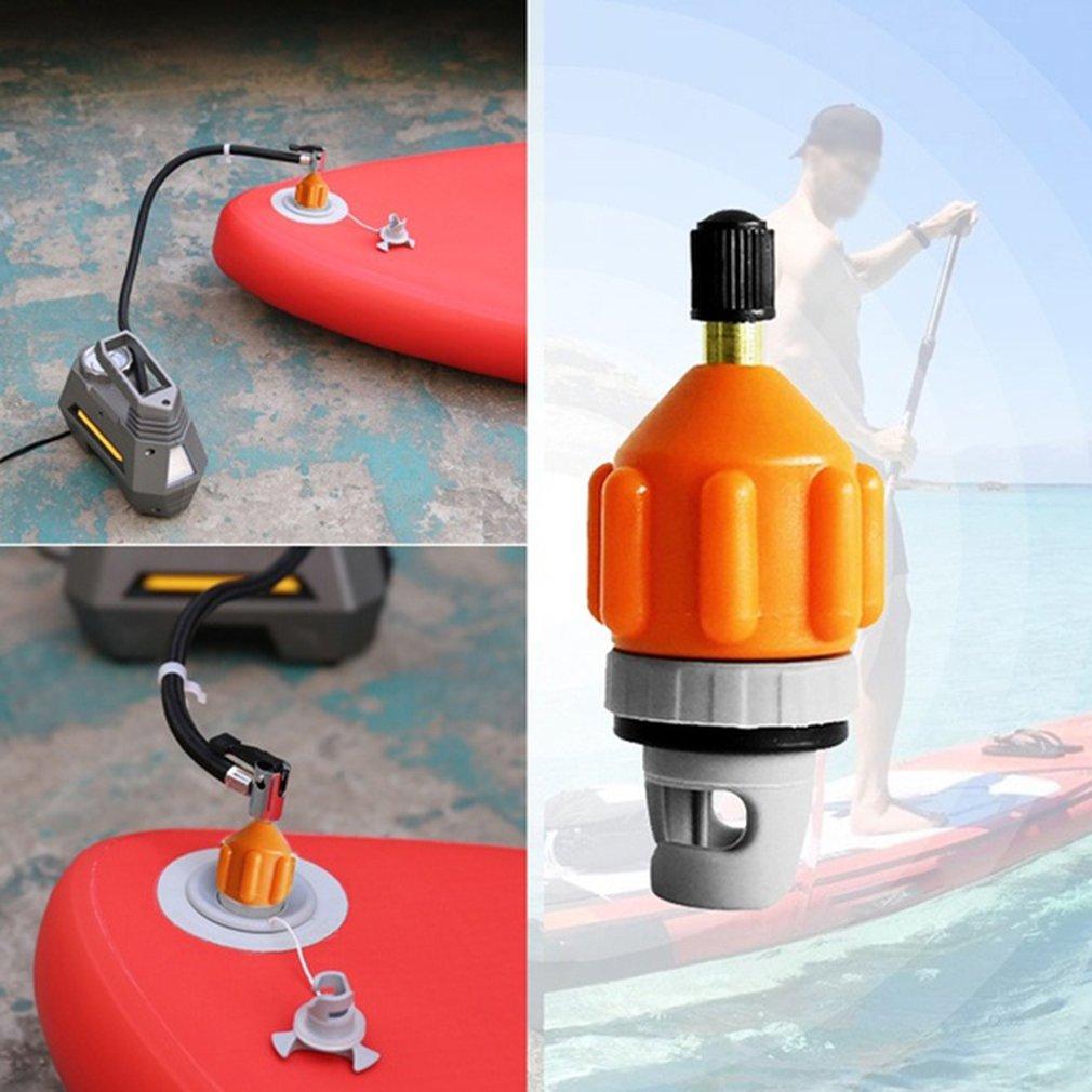 Изображение товара: Надувная лопастная доска Sup, воздушный клапан для Каяка, адаптер для автомобильного насоса, надувной лодки, лодки