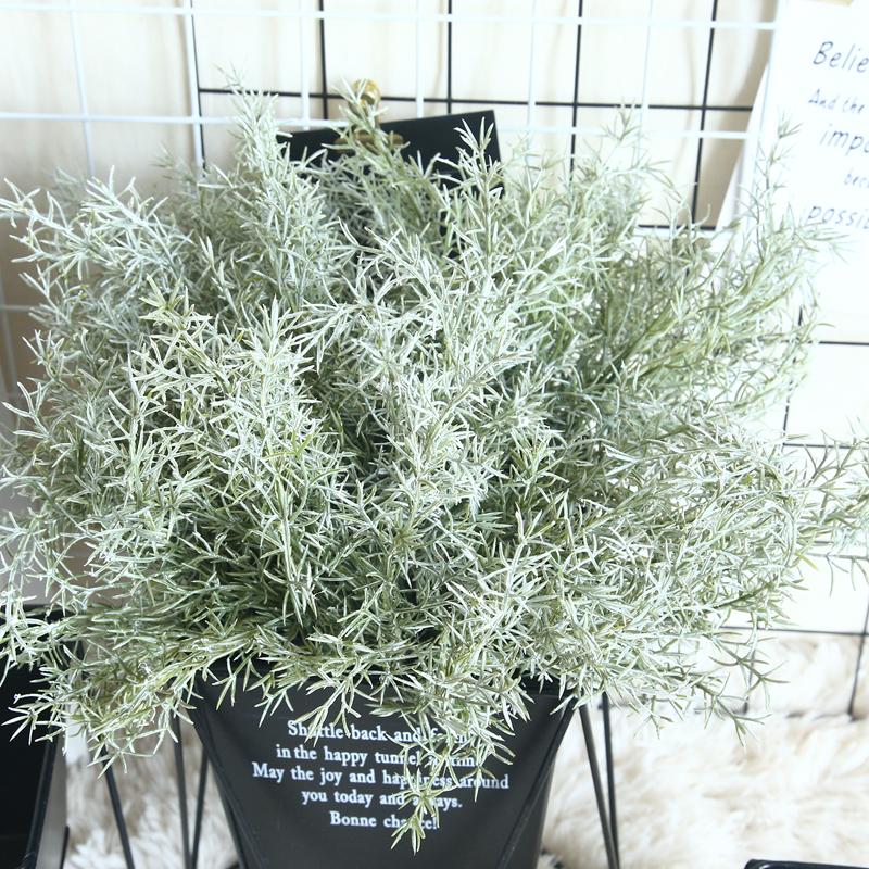 Изображение товара: Латексное растение искусственное растение с листьями beisi, трава, сосна, игольчатая трава, эвкалипт, искусственный цветок, зеленая стена, домашний декор, для свадьбы