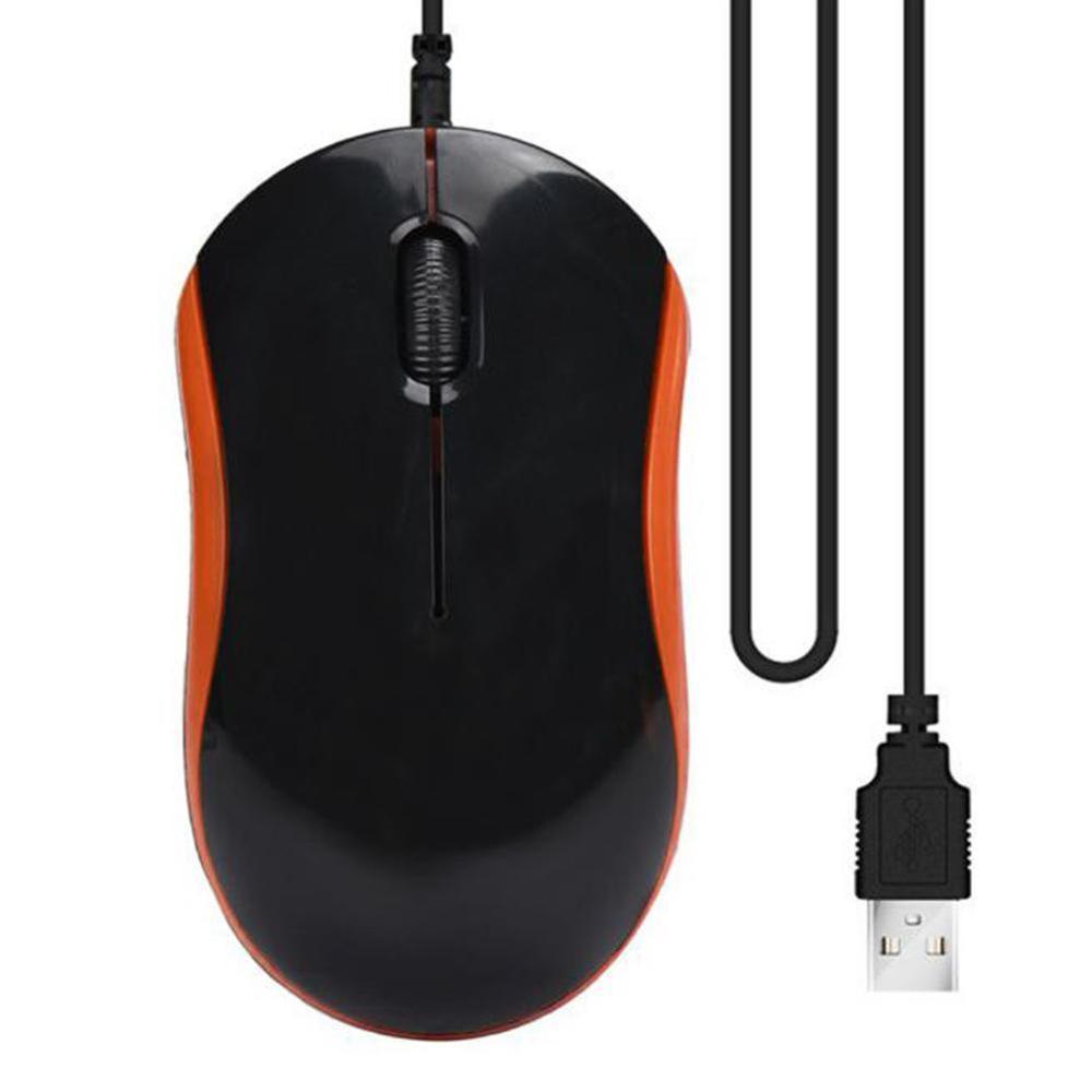 Изображение товара: 1 шт. оптическая USB светодиодный Проводная игровая мышь Мыши для ПК ноутбука компьютера домашнего офиса аксессуары Новинка