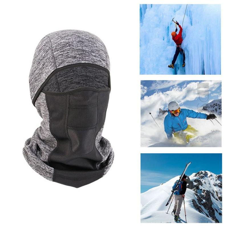 Изображение товара: Маска для лица для езды на велосипеде, шарф для пешего туризма, зимний шарф для скалолазания, лыжного спорта, зимний флисовый защитный фильтр для головы