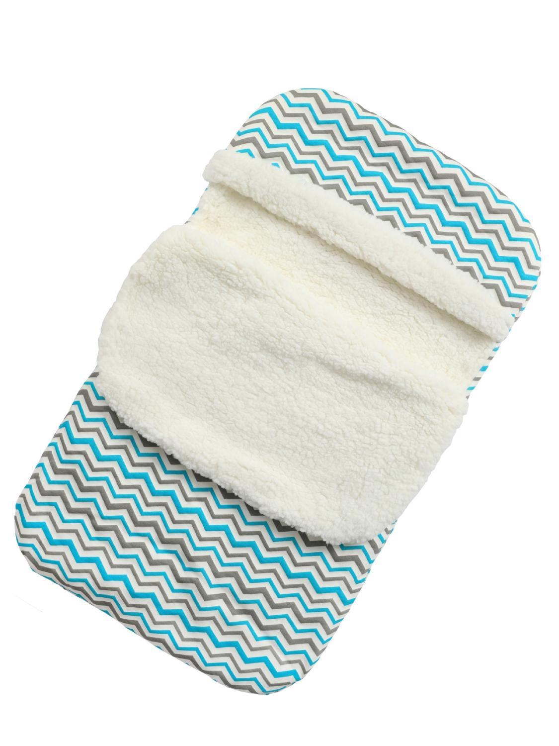 Изображение товара: Новинка зимняя теплая пеленка вязаный детский спальный мешок 2020 для новорожденных детская корзина спальный мешок шерстяное Пеленальное Одеяло