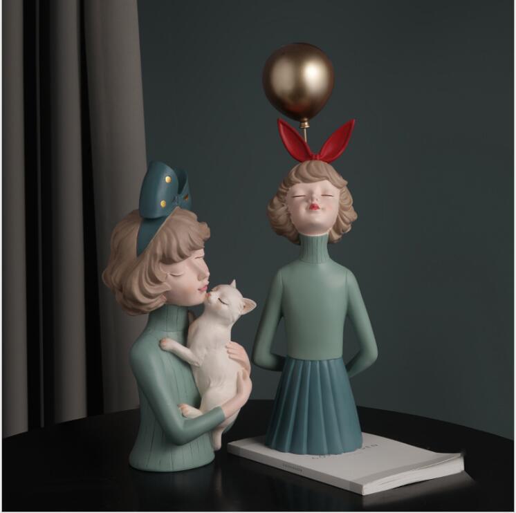 Изображение товара: Фигурки из смолы в скандинавском стиле с изображением пузырьков для украшения стола, гостиной, офиса