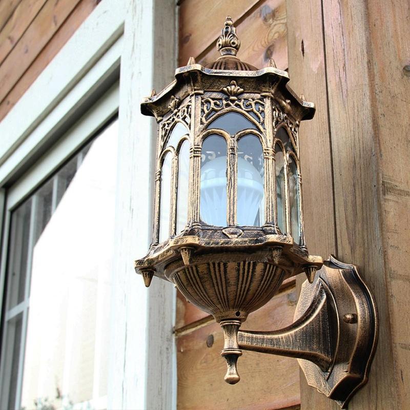 Изображение товара: Настенный светильник лампа Декор сад домашний дверной проем коридор Вилла бра светильник фонарь лампа Винтаж