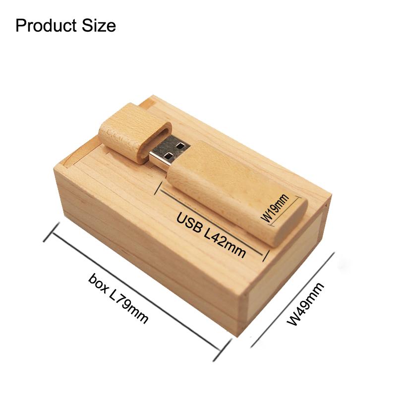 Изображение товара: 10 шт./лот деревянный USB + коробка USB флэш-накопитель бесплатный логотип на заказ флэш-накопитель 32 Гб 64 Гб для свадьбы 128 ГБ 8 ГБ флэш-накопитель usb