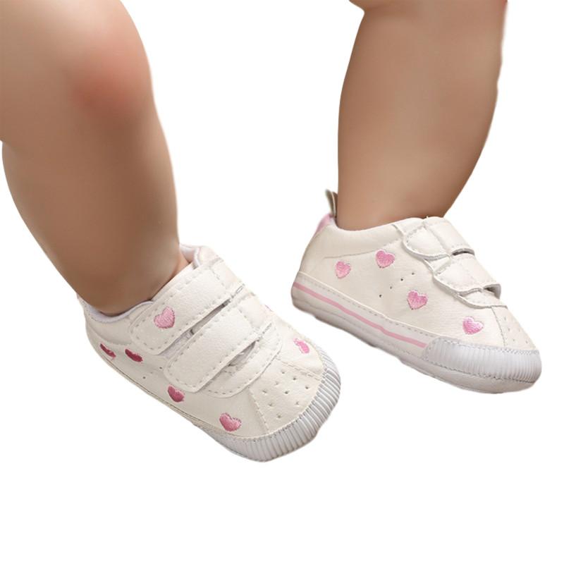 Изображение товара: Обувь с принтом «Первые ходунки» для маленьких мальчиков и девочек повседневная спортивная нескользящая обувь с мягкой подошвой для новорожденных мальчиков и девочек 0-12 месяцев