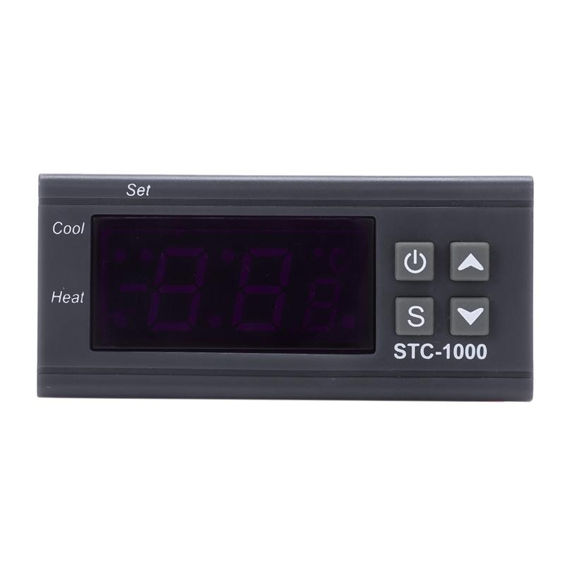 Изображение товара: 220V Digital STC-1000 Temperature Controller Thermostat Regulator+Sensor Probe