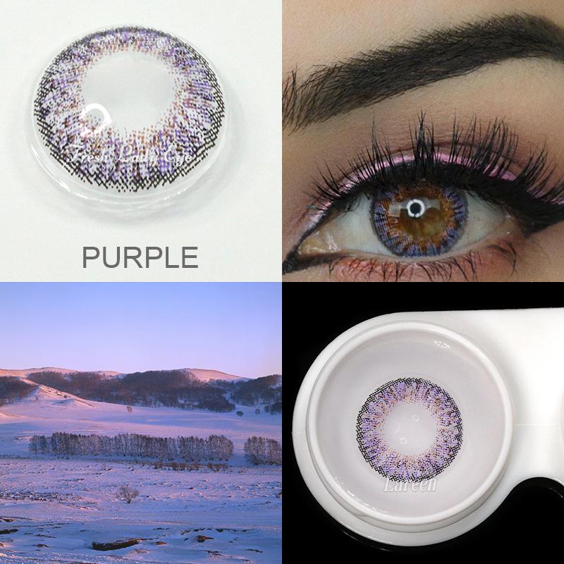 Изображение товара: Контактные линзы для глаз, цветные, 3 тона, 2 шт./пара, цветные контактные линзы