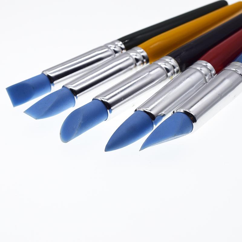 Изображение товара: Мягкая резиновая корректирующая ручка, инструменты для полимерной глины, инструменты для хобби, модели, цветная корректирующая детская краска, искусственные керамические инструменты 10 мм