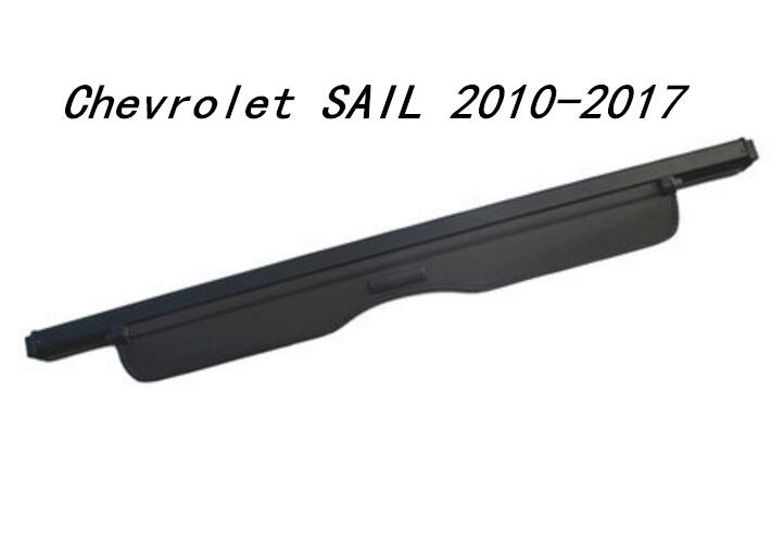 Изображение товара: Защитный щит для заднего багажника автомобиля, чехол для груза для Chevrolet SAIL 2010, 2011, 2012, 2013, 2014, 2015, 2016, 2017 (черный, бежевый)