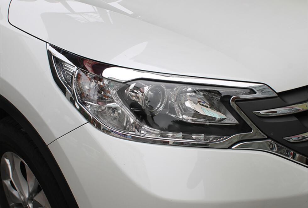 Изображение товара: Автомобильная Хромированная передняя и задсветильник фара ABS для HONDA CR-V CRV 2012 2013 2015 2016, бесплатная доставка