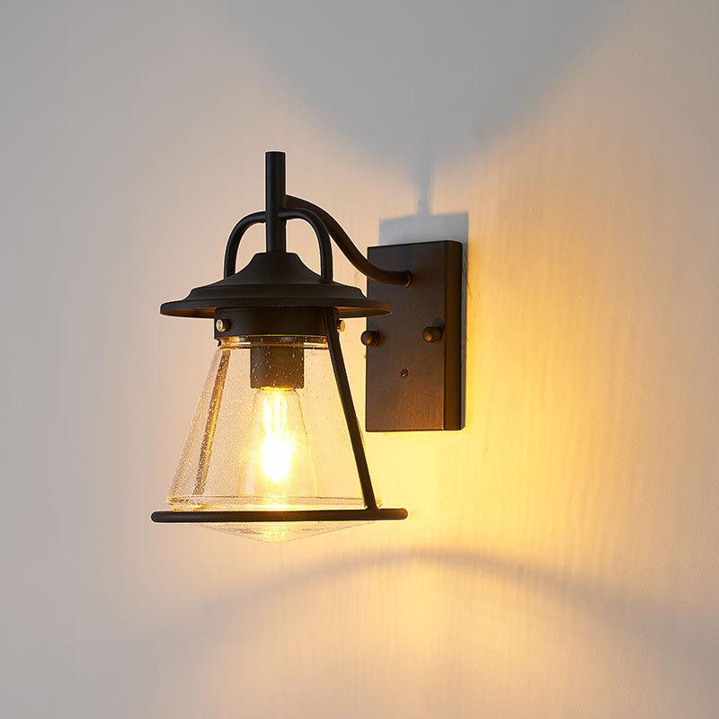 Изображение товара: Новая настенная наружная Светодиодная лампа водонепроницаемый вилла коридор балкон дворовая лампа сада наружные настенные лампы