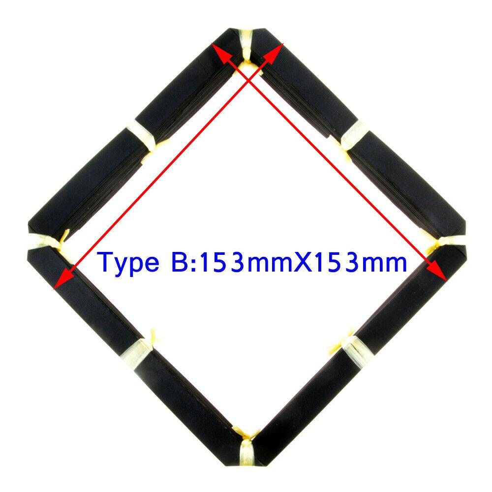 Изображение товара: Сильфон для винтовки TOYO 45G, 45GX, 45C, 45E, Omega 45D, 4x, 5, 153x153 мм, черного цвета