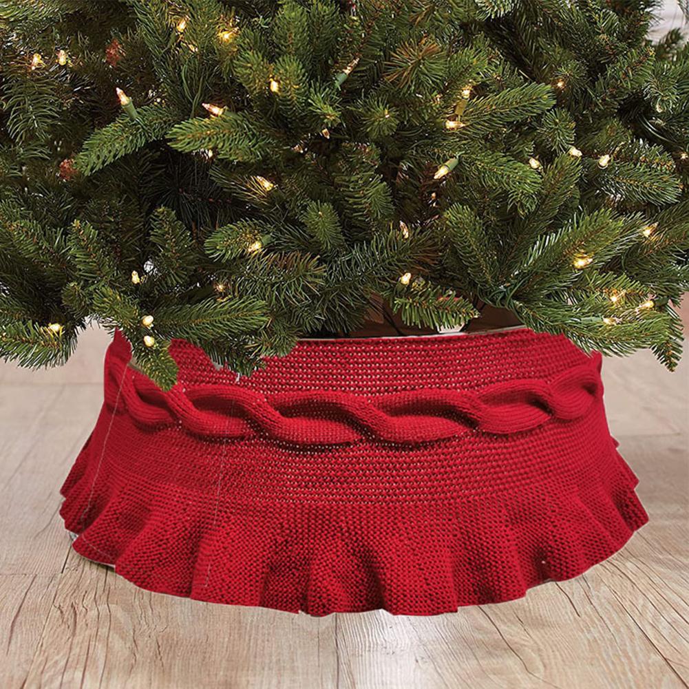 Изображение товара: Christmas Tree Skirt Xmas Tree Ornaments for Christmas New Year Party Home Living Room Decorations