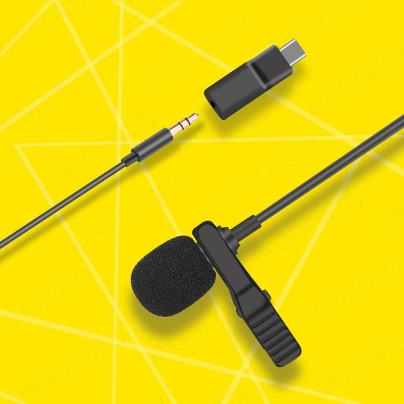 Изображение товара: Портативный микрофон с отворотом и длинным кабелем для DJI Osmo Pocket AO2205