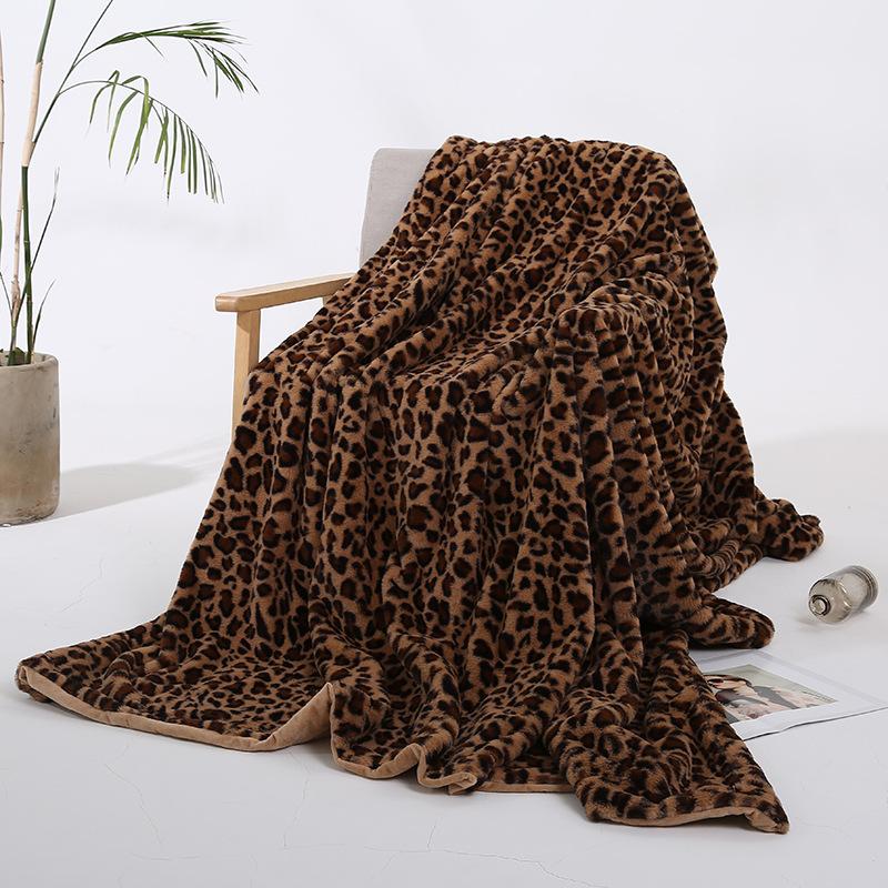 Изображение товара: Одеяло Из искусственной шерсти, фланелевое одеяло из микрофибры, мягкое бархатное легкое одеяло из микрофибры, подходит для дивана