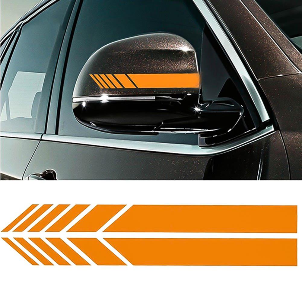 Изображение товара: Виниловая графическая Автомобильная наклейка lcylonger SUV, боковая наклейка на зеркало заднего вида, полоса, «сделай сам», наклейки для кузова автомобиля, 15,3*2 см, 2 шт., Стайлинг автомобиля