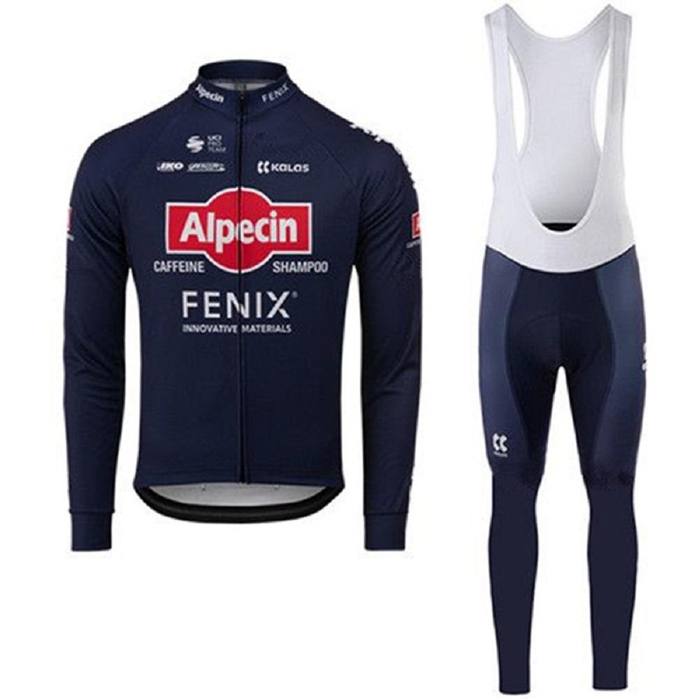 Изображение товара: Alpecin Fenix 2020 Велоспорт Джерси с длинным рукавом Костюм дышащий летний велосипед MTB гоночная одежда рубашка Ciclismo нагрудник брюки набор для мужчин