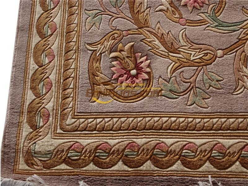 Изображение товара: Винтажный Дизайнерский ковер savonnery для гостиной, большой цветочный античный французский домашний декор, область мандалы, музейное savonnery