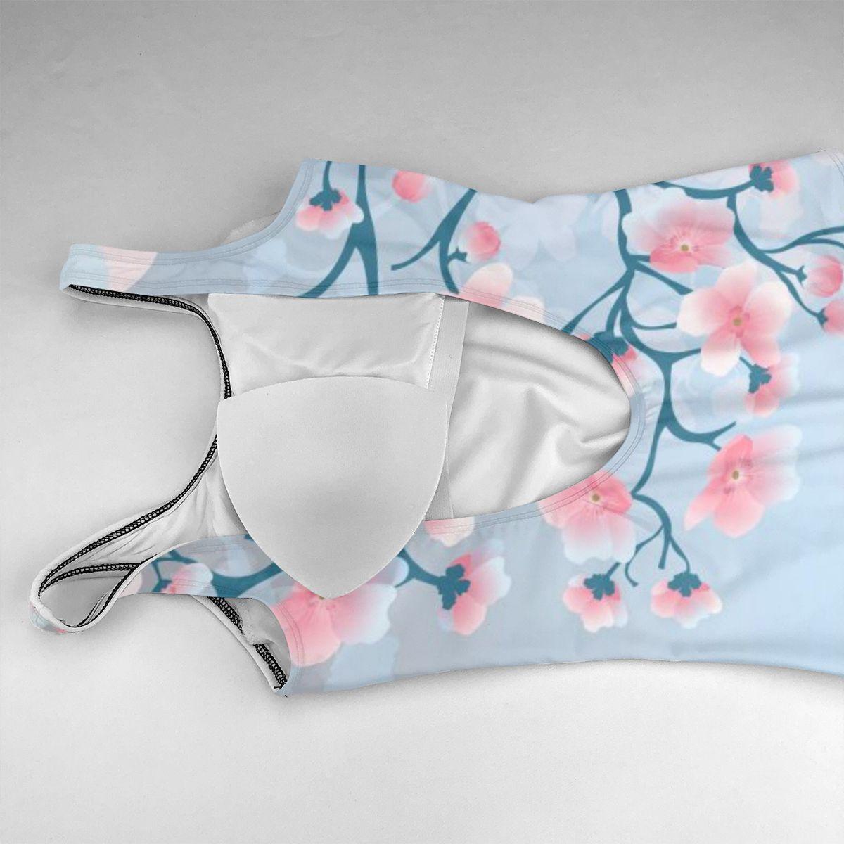 Изображение товара: Цельный купальный костюм 2020 сексуальная одежда для плавания вишневый цвет на рассвете женский купальный костюм купальные костюмы Пляжная одежда для плавания
