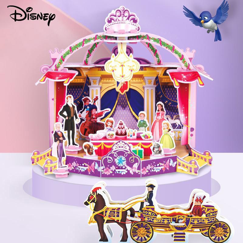 Изображение товара: Новые анимационные фильмы Disney, Принцесса София, первая мультяшная 3d-сцена, детские игрушки, рождественский подарок для детей